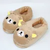 Boots 28cm Anime meu vizinho Totoro Pluus Slippers Sapatos de enchimento de pelúcia macios inverno quente para mulher e homem