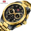 Mini Focus Brand Business Casual Waterproof Quartz Steel Band Men's Watch 0495G