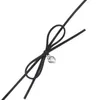 Pendentif Colliers Collier ras du cou coeur élégant tissage nœuds noués chaîne de clavicule réglable velours accessoire de bijoux