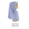 Vêtements ethniques Femmes musulmanes Tirez sur Écharpe instantanée Prêt Filles One Piece Amira Hijab Headwrap Niqab Foulard Ramadan Islam Turban Châle 62