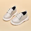 Kinder Schuhe Frühling Herbst Neue Junge Leder Schuhe PU Spleißen Britischen Stil Kinder Casual Schuhe Mädchen Casual Schuhe Baby Wanderschuhe kinder Schuh