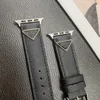 Luxury Leather Watchband Band Series 1 2 3 4 5 6 7 8 SE 38MM 40MM 41MM 45MM 42MM 49MM Designer Smart Watches Fashion Top Designer Watchband Straps Triangular buckle