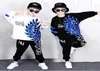 2 datorer Barn Autumnkläder Set Big Boys Girls Peacock Hoodies Haren Pants Cotton Dance Vetement Garcon 6 8 10 12 13 14 Years 202824948