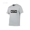 Mens Clothing Summer Mens T-shirt Kith Fashion Women Dresses Cool Short-sleeved Round Neck Tee Men Designer Tshirt