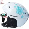 Goggles Moon CE Certification PC+EPS Adult Ski Helmet Men Women Skating Skateboard Helmet Snowboard Snow Sports Helmets with Goggles