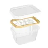 Plates Butter Box And Cheese Cutting Preservation Sealed Rectangular Storage Container With Lid