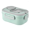 Servies Lunchbox Container Geïsoleerde pot Snackopslag Draagbare Sandwich Kinderlunchbox