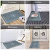 Carpets Vintage Arabic Pattern Doormat Rug Carpet Mat Footpad Bath Non-slip Entrance Kitchen Bedroom Durable Washable