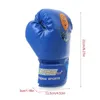 Equipaggiamento protettivo PU Guanti da boxe per bambini Confezione regalo per bambini Kickboxing Sparring Guanti da boxe o da allenamento per giovani Età 3-10 anni yq240318