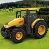 Diecast modelauto's Speelgoedauto Landbouwtractor 1/24 Techniek Bouwwagen Landbouwmachine Traagheidsglijden voor kinderen Jongens Kids GiftL2403