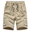 Heren Shorts Mannen Outdoor Plus Size Losse Casual Overalls Zomer Multi-pocket Trendy Sport Korte Broek Pantalones Hombre