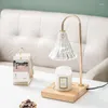 Table Lamps Fire-Free Aromatherapy Burner Glass Wax Lamp Candle Essential Oil Bedroom Atmosphere