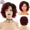 Wigs MSIWIGS WAVY WAVY CURTO BRANCO BRANCO DIÁRIO DIÁRIO DIÁRIA AMERICANO AMERICANO AFRICANO BELHO BELHO BELHO FALHO PARA MULHERIAS COSPLAY WIGS