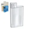 Vorratsflaschen, Waschmittelspender, transparente, nachfüllbare Weichspülergläser, langlebig, auslaufsicher, Waschpulvertank