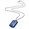 2024 Trump Collana Presidente USA Elezione Bandiera Elezione Ciondolo in acciaio inossidabile Keyring Save Again 5 Style Style Again