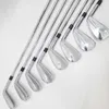 DHL UPS Nya 8st män Golfklubbar Golf Irons MP20 Irons Hot Metal Set 3-9p Flex Steel Axel With Head Cover