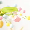 Украшение вечеринки Искусственная пасхальная ветка Весенние цветочные декоративные яйца Дерево выбирает для
