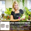 Vazen 2 stuks spiraalvormige stengelhouder voor vaas bloemstuk Ikebana boeket thuis bloemenarrangeur