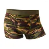 Onderbroek Modaal ondergoed voor heren Ademend slipje Heren Camouflage Middentaille Dagelijkse slijtage Boxers Shorts voor buitensporten