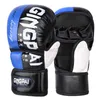 Équipement de protection MMA Fight Training Gants d'épargne Gants de Muay Thai Muay Thai Grappling Gant Sanda Pads Box Taekwondo Boxers Gants yq240318