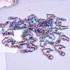 Keychains 10pcs/Lot Dolphin And Lobster Buckle Charms Accessories Keychain Fashion Jewelry Making For Gift Women Man DIY Craft Finding