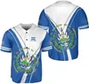 Camisas casuais masculinas El Salvador nome personalizado camisa de beisebol jersey verão moda 3dprint engraçado praia manga curta esporte