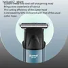 Rasoirs électriques Kemei tondeuse à cheveux rasoir électrique 3 en 1 tondeuse à cheveux hommes Rechargeable sans fil feuille barbe rasoir toilettage Machine de rasage Q240318