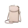 Bolsa de ombro feminina simples bolsa de telefone móvel multifuncional crossbody pacote vertical mini único padrão de crocodilo bolsa de moedas