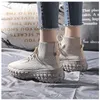 Sock HBP Non-Brand New Designer Sneakers Fly Weaving Casual Shoes for Women Fashion Sneaker Boots Woman