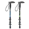 Sticks Pioneer Carbon Fiber Compact Trekking Pole Quick Flip Lock Ultralight Collapsible Travel Hiking Elderly Walking Climbing Stick