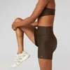 Damen-Trainingsanzüge, Damen-Shorts mit hoher Taille, Gesäß, enge Shorts, Laufen, Fitness-Hose, Damen-Sportbekleidung, 24318