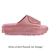 Moda mujer diseñador plataforma sandalias crema blanco negro rosa diapositivas de goma zapatillas de lona deslizadores para mujer flip flop zapatos de playa tamaño 35-45