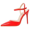 Buty seksowne wysokie obcasy 11 kolorowe kobiety pompki patentowe buty na obcasie żeńskie obcasy sztyletowe 2022 nowe kobiety sandały czerwone buty imprezowe