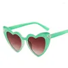 Sunglasses Love Heart Shape Women's Sun Glasses European American Hip Hop Style Women High Quality Female