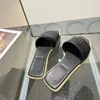 Nuevo estilo Sandalias calientes zapatillas Diseñador de mulas Sliders de verano para mujer Playa plana al aire libre Blanca Marrón Tamaño 35-42 Box Luxury Pool Toblo INTERBUTO HOMBRE MENTE SANDALE