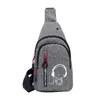 Bag Mens Women Waterproof Small Chest Pack Travel Sport Shoulder Sling Crossbody Bags Gift Unisex Handbag Large Capacity