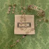 Mode vintage halsband damer blomma guld armband dekoration diamant armband överdrivna hängörhängen sier nål smycken set 243185d