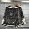 Herrshorts 23SS Top Verison Mesh Patchwork Shorts Män Kvinnor DrawString Vintage Shorts Wholesale Clothes J240316