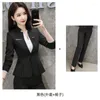 Women's Two Piece Pants 2024 Small Suit Business Female Early Autumn Lobby Manager Ol Fashion Formal Wear Office Interview Skirt