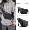 Bags New Men's Large Capacity One Shoulder Crossbody Bag Business Casual Chest Bag Digital Storage Bag Personal Anti Theft Bag