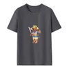 2024 Новая футболка с принтом, рубашка ПОЛО с дизайнерским принтом, мужской качественный 100% хлопок с коротким рукавом