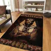 Tapis Dieux égyptiens Amant Royal Mode Tapis Cadeau 3D imprimé Tapis de Chambre Sol antidérapant Grand Tapis décoration de la Maison Style-1