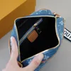 Women Denim Camera Shoulde Bags Diagonal Crossbody Bag For Ladies Luxury Designer Handbag Card Holder Outdoor Travel Wallet Messenger 23x15x6CM