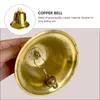 Party Supplies Bell Pendant Ornaments Wind Chime Accessories Door Bells Copper Hanging Crafts Golden Doorbell