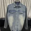 Jacka designer jacka lyxjackor kvinnor jackor cowboy denim material temperament mångsidig stil design jacka fest resande kläder jackor mycket bra