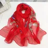 Foulards en soie légère pour dames tête Sc femmes longue écharpe foulards de cheveux femmes dormant grand épais