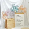 Dekorativa blommor Artificial Wedding Shop Decor 3-utdragen hemdekoration Fake Fan Leaf Ginkgo Party Supplies