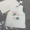 Chaleco de lentejuelas para mujer, Top deportivo con cuello en U, camiseta sin mangas transpirable de diseñador, camiseta sin mangas