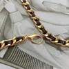 Mode chaîne en or femmes taille ceinture en métal femmes de haute qualité luxe mince ceinture robe manteau serré poitrine réglable 240318