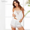 Pyjamas sexy dentelle ensembles femmes vêtements de nuit en soie pyjamas pyjamas shorts ensembles courts vêtements de nuit sexy costume col en v vêtements de nuit pyjamas en soie 24318